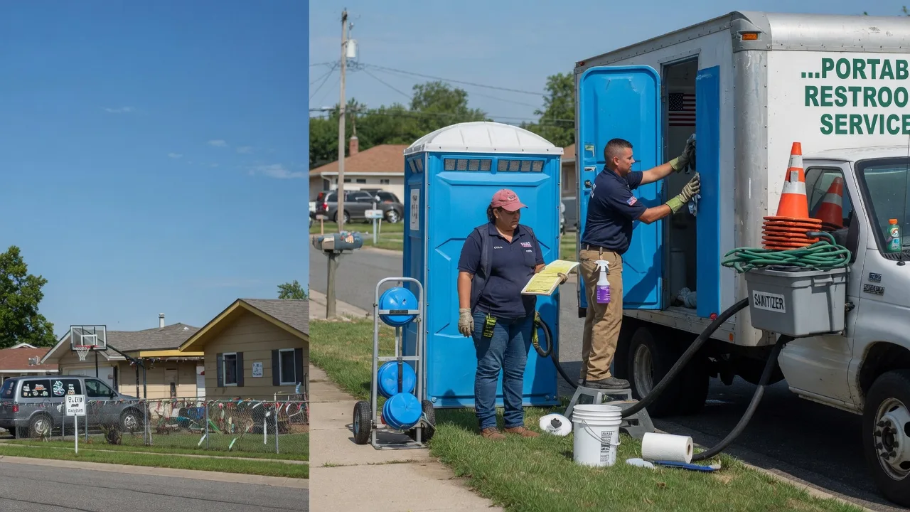 Portable Toilet Rental in La Belle, MO near me